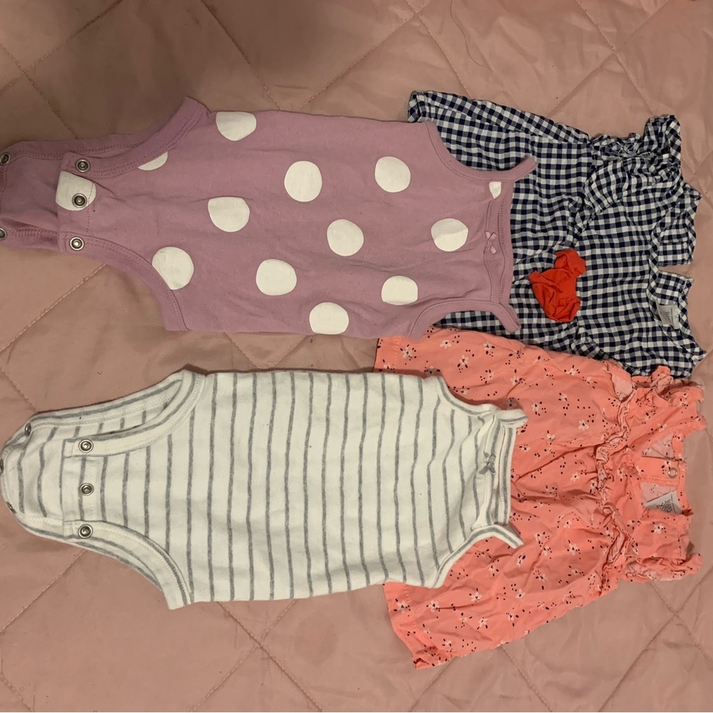 Carters Summer Shirt/ Tank Top Set